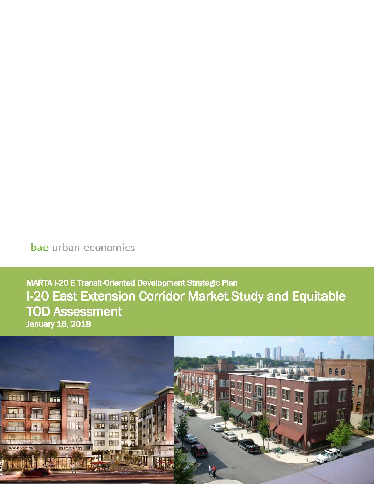 MARTA I-20 East Extension Equitable TOD Strategy